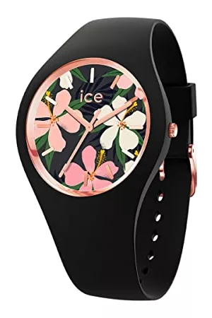 Ice-Watch Kvinna Armband - Analog kvartsur med silikonarmband 020510, svart