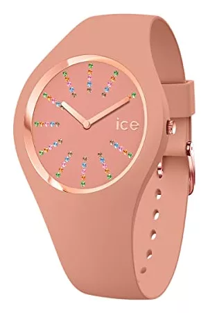 Ice-Watch Kvinna Armband - Analog kvartsur med silikonarmband 021045, rosa