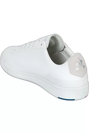 Le Coq Sportif Sneakers - Unisex Blazon Aero Heraldique Blancargent sneakers, Vitt silver, 47 EU