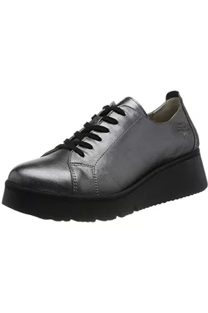 Fly London Kvinna Finskor - Dam PLOM431FLY Oxford, grafit, 6 UK, grafit, 39 EU