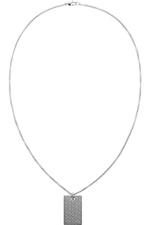 Calvin Klein Man Kedjehalsband - CK Iconic For Him Collection hänge med kedja i rostfritt stål för män, 35000404
