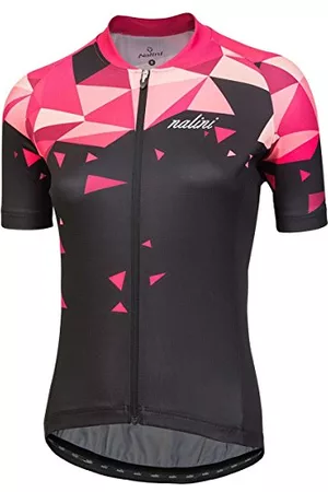 Nalini Kvinna Kortärmade t-shirts - 02537901100C000.10 AHSCHIC Dam T-tröja Svart/Rosa L, Svart/Rosa, L