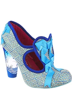 Irregular Choice Kvinna Sneakers - Perfekt i alla möjliga modeskor, Q222 blå A, EUR 36 (UK 3,5)