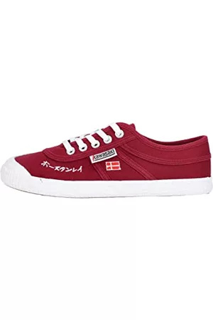 Kawasaki Canvas sneakers - Signature Canvas Shoe K202601-ES 4055 Beet Red, Unisex Vuxen 39 EU, 4055 Beet Red, 39 EU