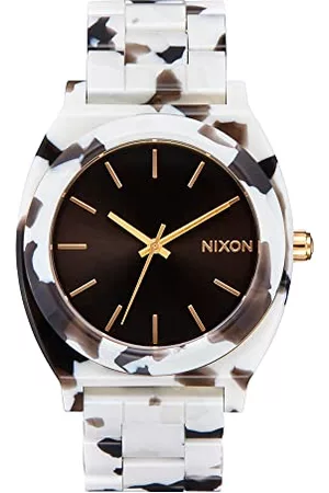 Nixon Kvinna Klockor - Damer analog japansk Miyota kvartsurverk med tre visare klocka med acetat armband A327-2882-00
