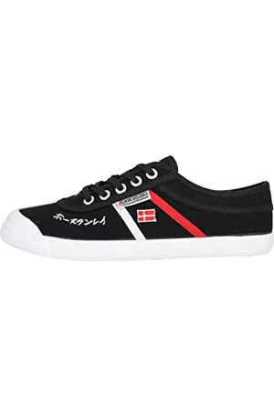 Kawasaki Canvas sneakers - Signature Canvas Shoe K202601-ES 1001 Black, Unisex Vuxen 38 EU, 1001 svart, 38 EU