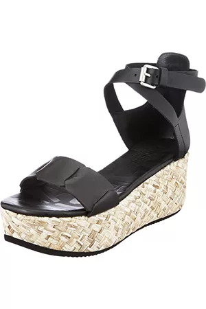 Shabbies Amsterdam Kvinna Sandaler - Dam Shs1100 sandal, svart, 36 EU