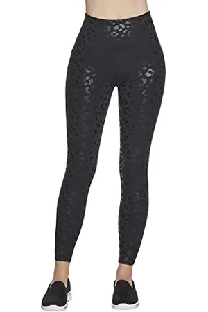 Skechers Women's Go Walk Go Flex High Waisted 2-pocket Yoga Legging Pants,  Bold Black, 3XL EU : : Fashion