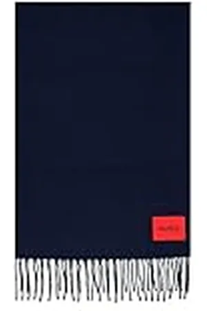 HUGO BOSS Juster_35*180, halsduk, Dark Blue405, One Size, , one size