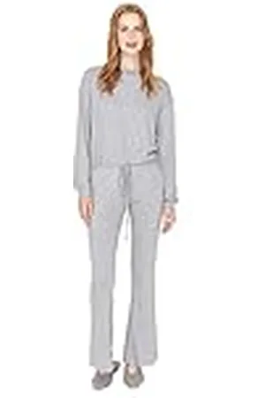 Trendyol Dam enfärgad stickad pyjamas set (förpackning med 2), , XL