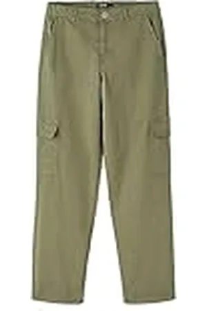 NAME IT Unisex Nlntalse TWI rak cargobyxa Noos cargobyxor, , 146 cm