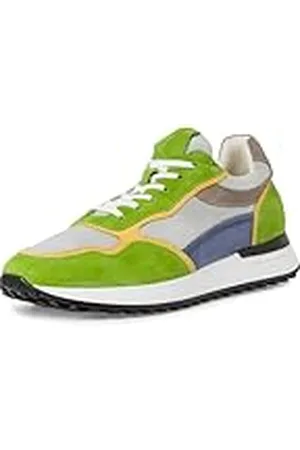 Marco Tozzi Män av Guido Maria Kretschmer, läder, 2-13605-42 sneakers, grön comb, 42 EU, , 42 EU