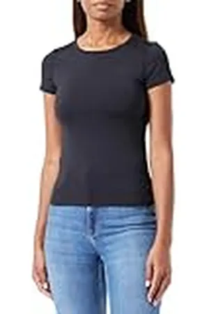 4F Tshirt FNK F445 Deep Black Dam XS, , XS