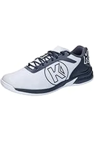 Kempa Unisex Attack Three 2.0 Game Changer handskar, sportskor, vit/marinblå, 4 EU, , 44 EU