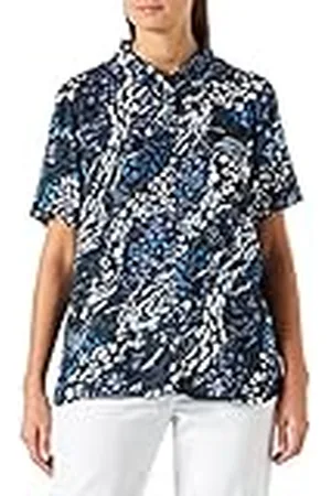 Kaffe Damskjorta blus tryckt shorts ärm, , 38