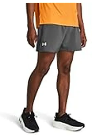 Under Armour UA Rival Fleeceshorts, Castlerock Light Heather/Vit, 3XL, Castlerock/Castlerock/reflekterande, XXL