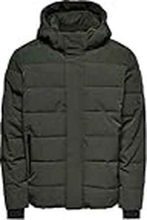 Only & Sons ONSCAYSON Puffa OTW Pufferjacka för män, Peat, L, , L