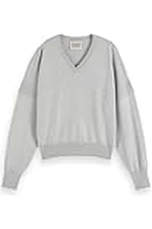 Scotch&Soda Dam Core V-hals avslappnad tröja tröja, , XS