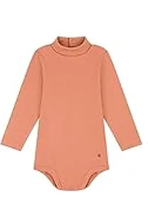 Petit Bateau Unisex baby långärmad body med polotröja, , 24 månader
