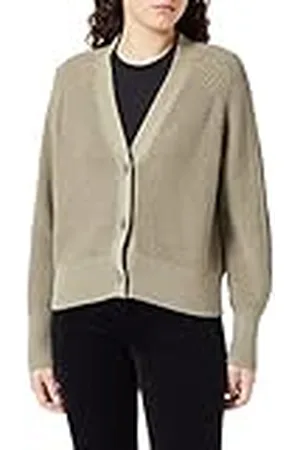 Taifun Dam 232015-15402 stickad jacka, Heather Green, 42