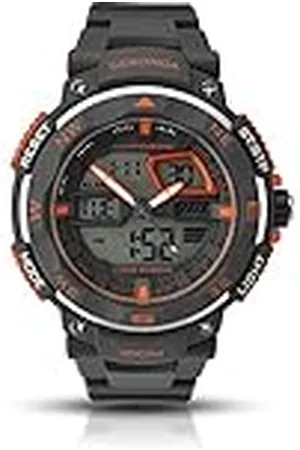Sekonda Herr digital klocka med svart urtavla digital display och svart plastrem 1163.05, , Rem