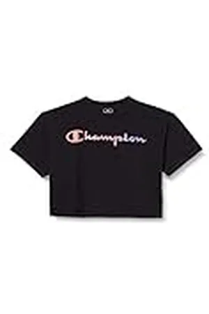 Champion Dam Atletisk C-Sport Snabbtorkande Logo Boxy S/S T-shirt, , XS