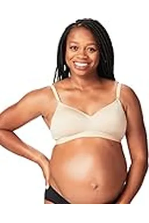 Charley M by Cake Maternity Dam Buddy omvårdnad sömlös | Kontur T-shirt Moderskap BH för graviditet, , XXL