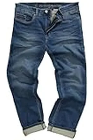 JP 1880 Herr, stora storlekar, byxor, jeans, denim, FLEXNAMIC®, rak passform, 5-ficka, upp till storlek 36/72, , 56 SE