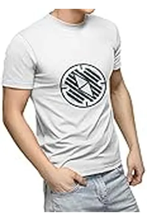 Bonamaison TRTSNW100006-L T-shirt, vit, L unisex-vuxen, , L