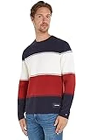 Tommy Hilfiger Herrtröja crew neck stickad tröja, , XS