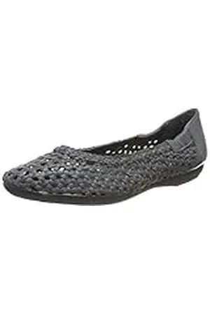Marc Shoes dam casual ballerina slätt läder narrow fotsäng: inte avtagbar, , 39 EU Schmal