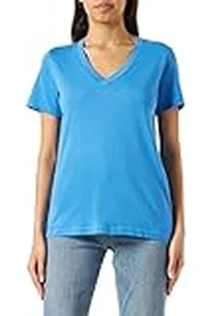 Kaffe Dam T-shirt KAmarin V-hals T-shirt, , XS