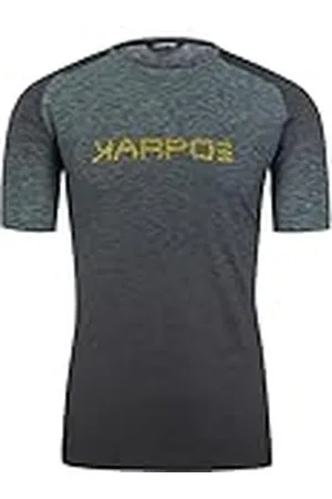 Karpos 2531010-043 Lawn Square Jersey T-Shirt Män Svart/Nordatlantic/Citron Cur Storlek 3XL, , 3XL