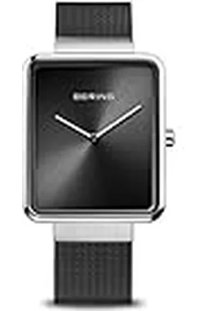 Bering Män Analogt Quarz Classic Collection armbandsur med Rostfritt stål Armband och Safirglas 14533-102