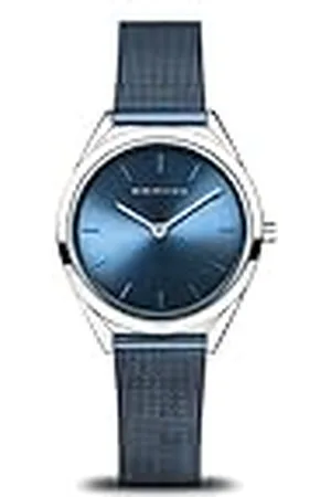 Bering Unisex Analogt Quarz Ultra Slim Collection armbandsur med Rostfritt stål Armband och Safirglas 17031-307
