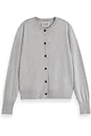 Scotch&Soda Crew Neck Relaxed Cardigan Tröja, , S
