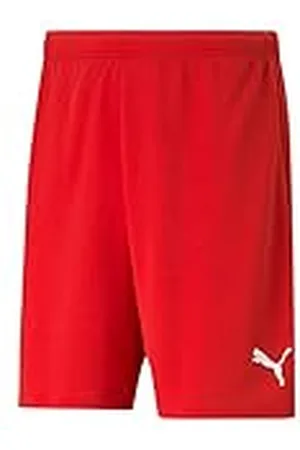 PUMA Herr Shorts Teamrise Short, röd vit, M