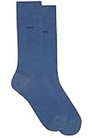 HUGO BOSS Herr 2P RS Tom Uni MC Regular_Socks, Open Blue468, 43-46, , 43-45 EU