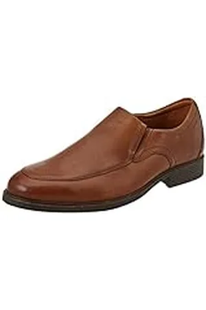 Clarks Whiddon Step, Loafers herr, Mörkt solbränd, 45 EU bred