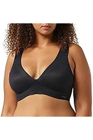 Sloggi Damen Zero Feel Flow Bralette Bustier, Svart, L