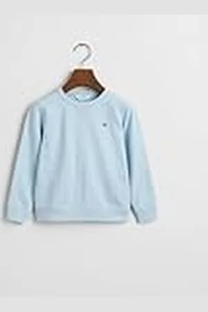 GANT Unisex barn Shield Cotton Slub C Neck Sweatshirt, , 158-164