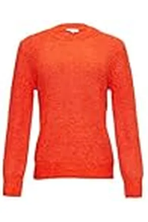 QS by s.Oliver Stickad tröja med ribbdetalj och crew neck, , 42