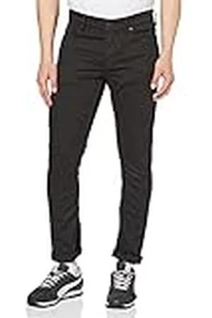 Only & Sons Male Slim Fit Jeans ONSLoom svart, Svart denim, 28W / 32L