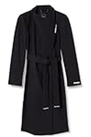 Ted Baker Kvinnors WMO-Rose-Midi-längd bältad ullkappa, , 36