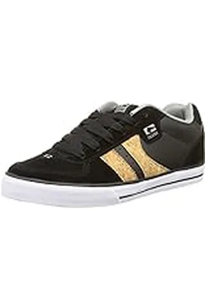 Globe Encore-2, unisex vuxensneakers, svart (svart svart/kork/grå), 38 EU (6 US), , 38 EU