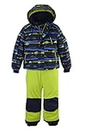 Killtec Unisex FISW 5 MNS Jck and PNTS 3 i 1 skidoverall/snödräkt med avtagbara byxor och huva, , 98/104