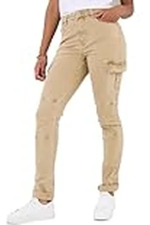 Joe Browns Stretch avsmalnande cargobyxor för kvinnor, , 42