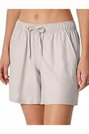 Schiesser Dam byxor korta linneblandning + relax pyjamasunderdel, , 34, , 34