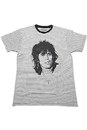 The Rolling Stones Rolling Stones T-shirt Keith randig officiell unisex svart och vit, , L