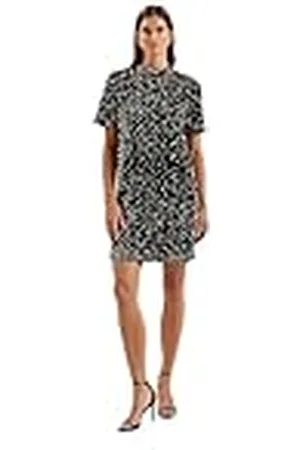 Ted Baker WMD-AUDRIYY-Sammet paljett t-shirt miniklänning , , 38 SE